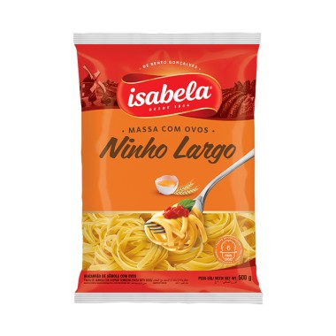 MASSA ISABELA C OVOS NINHO LGA 500GR