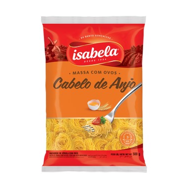 MASSA ISABELA C OVOS CABELO DE ANJO 500G