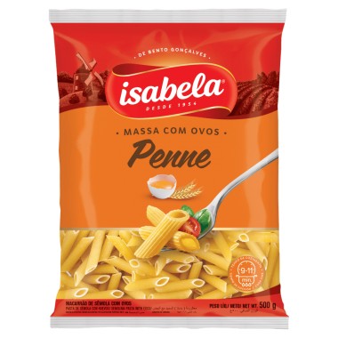 MASSA ISABELA C OVOS PENA 500GR