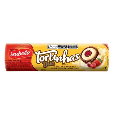 BISCOITO ISABELA TORTINHAS CHOC SUICO 14