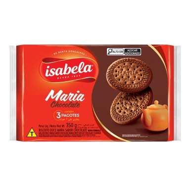 BISCOITO ISABELA AGUA E SAL 350GR