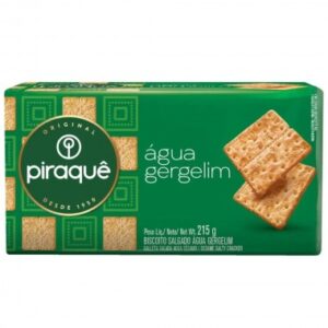 BISCOITO PIRAQUE AGUA GERGELIM 215GR