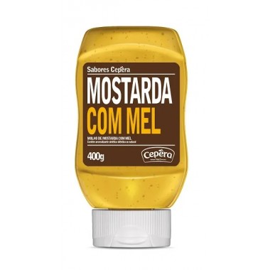 MOSTARDA CEPERA COM MEL 400G