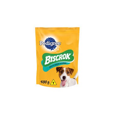 RACAO PEDIGREE BISCROK RACA PQ ADUL500GR
