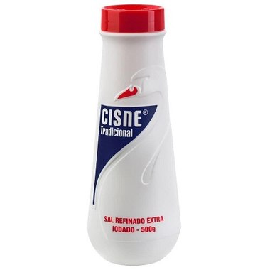 SAL REFINADO CISNE POTE 500G