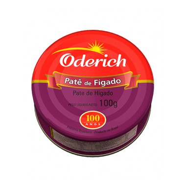 PATE ODERICH FIGADO 100GR