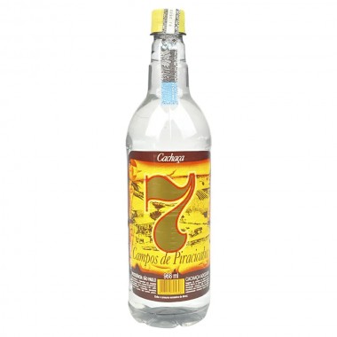 AGUARDENTE 7 CAMPOS PIRACICABA PET 966ML