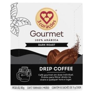 CAFE TRES CORACOES DRIP COFF G DARK 11GR