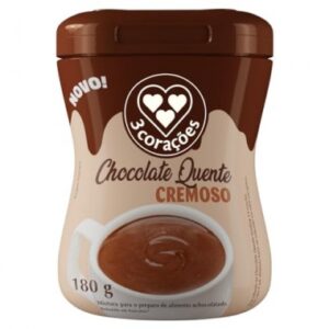 CHOCOLATE QUENTE 3 CORACOES PO CREM 180G