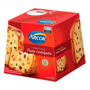 PANETONE ARCOR FRUTAS 400GR