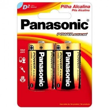 PILHA PANASONIC PEQUENA AA 4UN