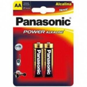 PILHA PANASONIC PEQUENA ALC POWER AA 2UN