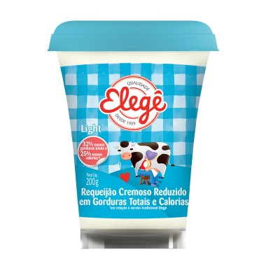 REQUEIJAO ELEGE LIGHT 200GR