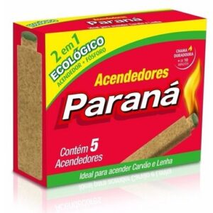 ACENDEDOR PARANA CARVAO LENHA BAST 5UN