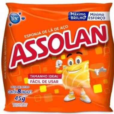 ESPONJA ACO ASSOLAN 8UN