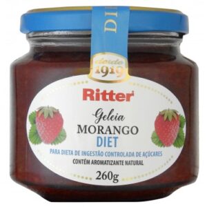 GELEIA RITTER MORANGO DIET SG SL 260GR