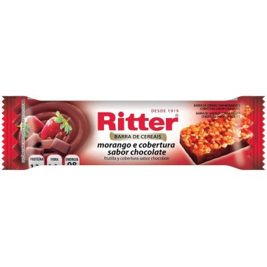 BARRA RITTER MOR/CHOC 25GR