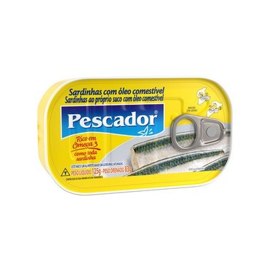 SARDINHA PESCADOR 125g