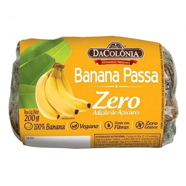 DOCE DACOLONIA BANANA PASSA 200GR