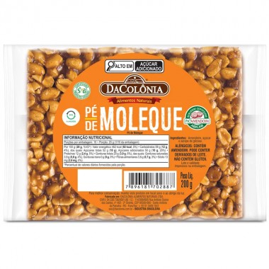 PE DE MOLEQUE DACOLONIA 200GR