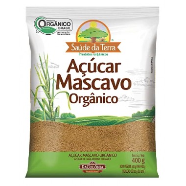ACUCAR MASCAVO DACOLONIA ORGANICO 400GR