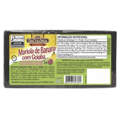 MARIOLA DACOLONIA C GOIABA 180GR