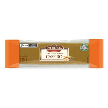 DOCE DACOLONIA AMENDOIM CASEIRO 120GR