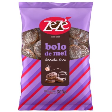 BISCOITO ZEZE BOLO DE MEL 300GR