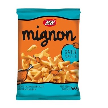 BISCOITO ZEZE MIGNON QUEIJO 60GR