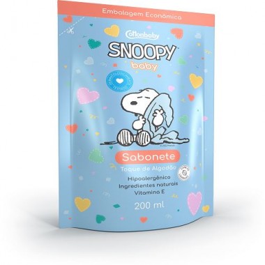 SABONETE LIQ SNOOPY TOQ ALGODAO SACHE200