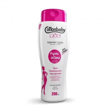 SABONETE LIQ COTTONBABY HIG INTIMA 200ML