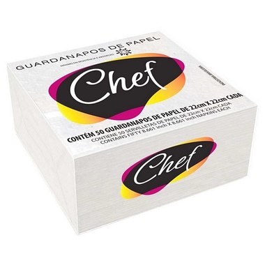 GUARDANAPO ASTORIA CHEFF 22X22CM UN
