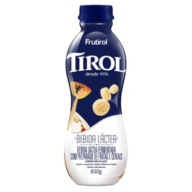 BEBIDA LACTEA TIROL FRUT CEREA GFA 830GR