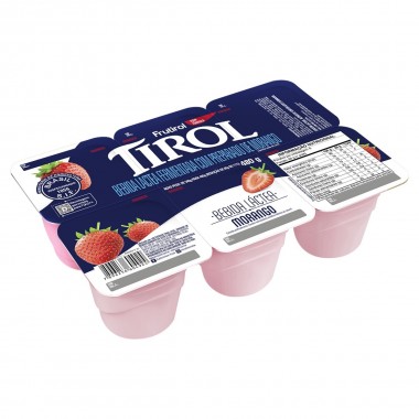 BEBIDA LACTEA FRUTIROL MORANGO 480GR