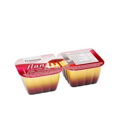 FLAN FRIMESA CALDA DE FRT VERMELHAS 200G