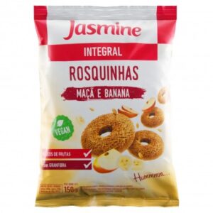 BISCOITO JASMINE INT BANANA MACA 150GR