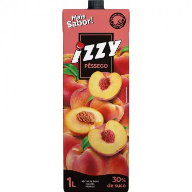 SUCO IZZY FRESH PESSEGO 1LT