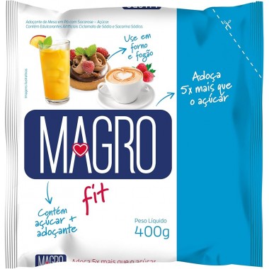 ADOCANTE ACUCAR MAGRO LIGHT 400GR