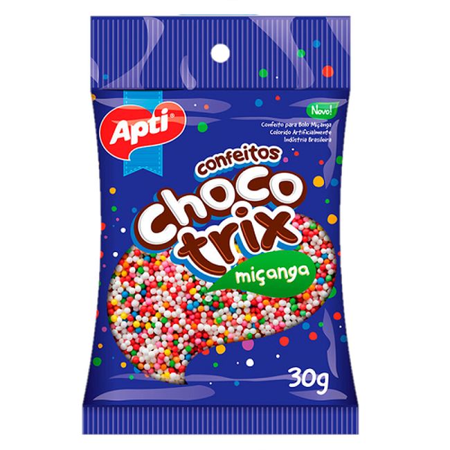 CONFEITO CHOCOTRIX MICANGA 30GR
