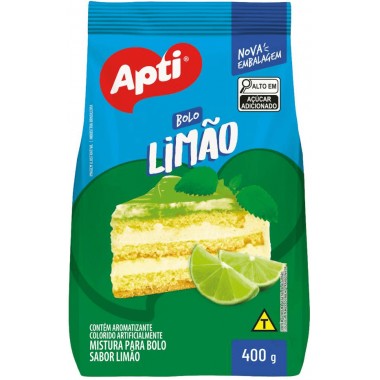 MISTURA BOLO APTI LIMAO PCT 400GR
