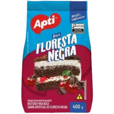 MISTURA BOLO APTI FLORESTA NEGRA PCT400G