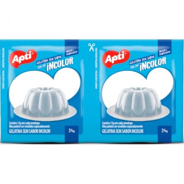 GELATINA APTI S/SABOR INCOLOR 24GR