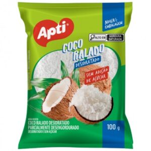 COCO RALADO APTI S/ACUCAR 100GR
