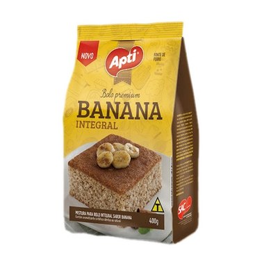 MISTURA BOLO APTI BANANA INT 400GR