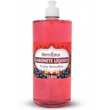 SABONETE LIQ BEM ESTAR FRUTAS VERMLH 1L