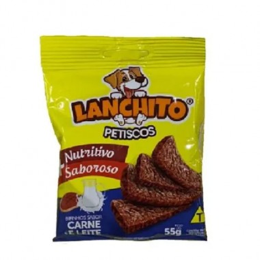BIFINHO CAES LANCHITO CARNE LEITE 55GR