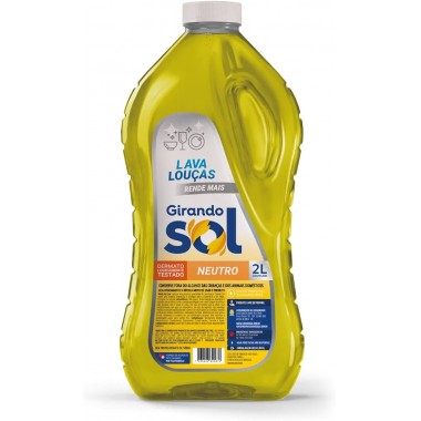 DETERGENTE LIQ GIRANDO SOL NEUTRO 2LT