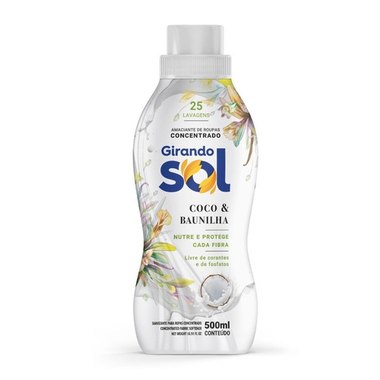 AMACIANTE GIRANDO SOL COCO BAU CONC500ML