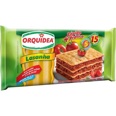 MASSA ORQUIDEA LASANHA 200GR