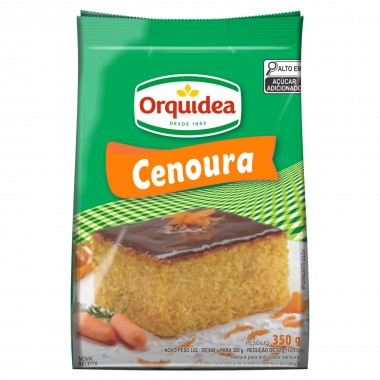 MISTURA BOLO ORQUIDEA CENOURA 350GR
